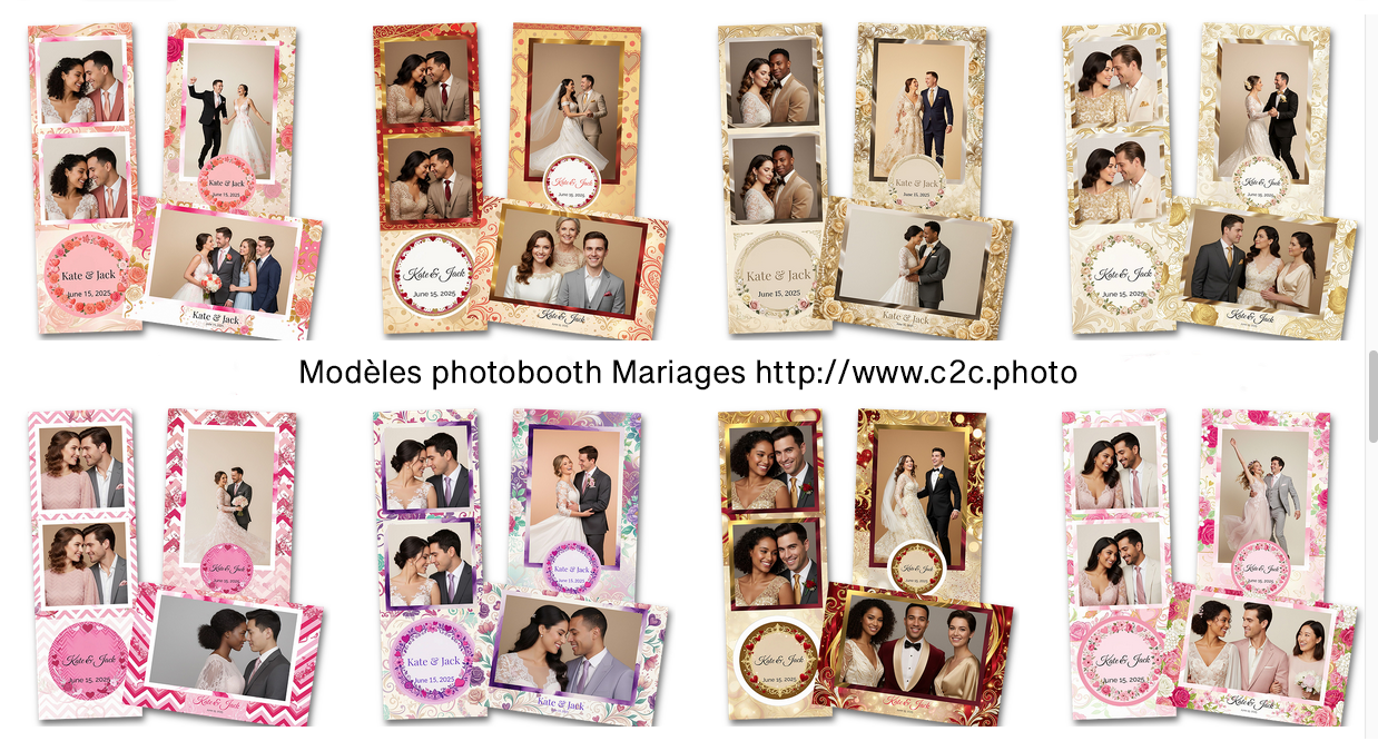 Modèles photobooth mariages Alsace 15